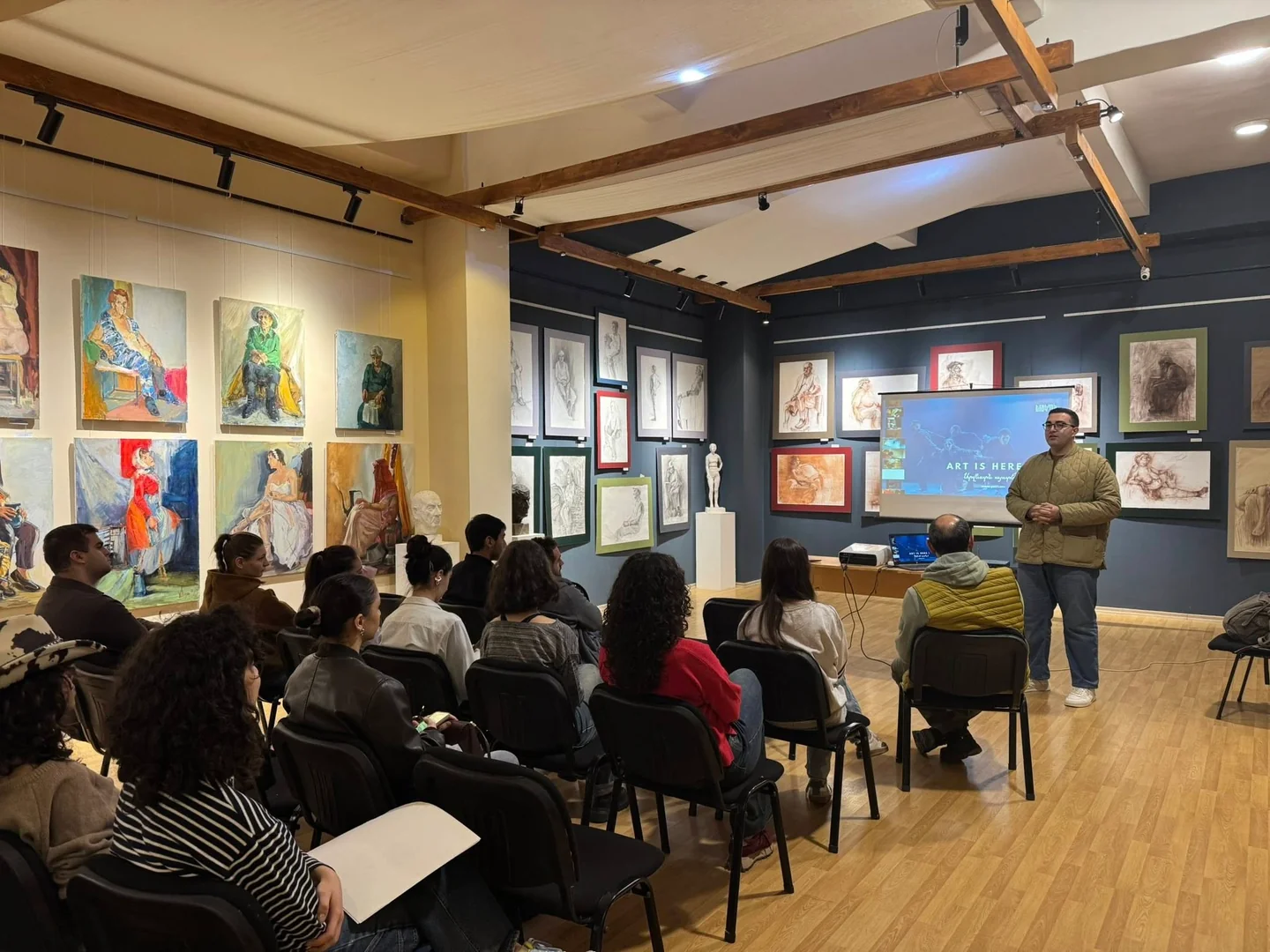 Այց Փ. Թերլեմեզյանի անվան գեղարվեստի պետական քոլեջ