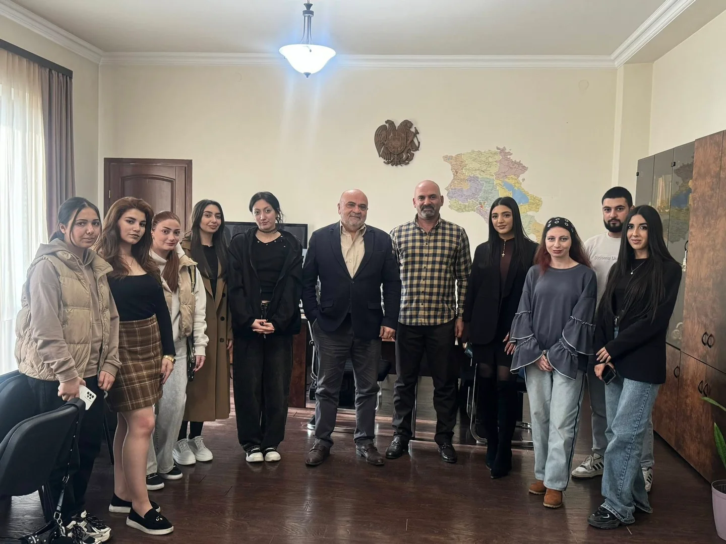 ՀՌՀ նախագահը հանդիպել է ԵԹԿՊԻ-ի Գյումրու մասնաճյուղի ուսանողների հետ